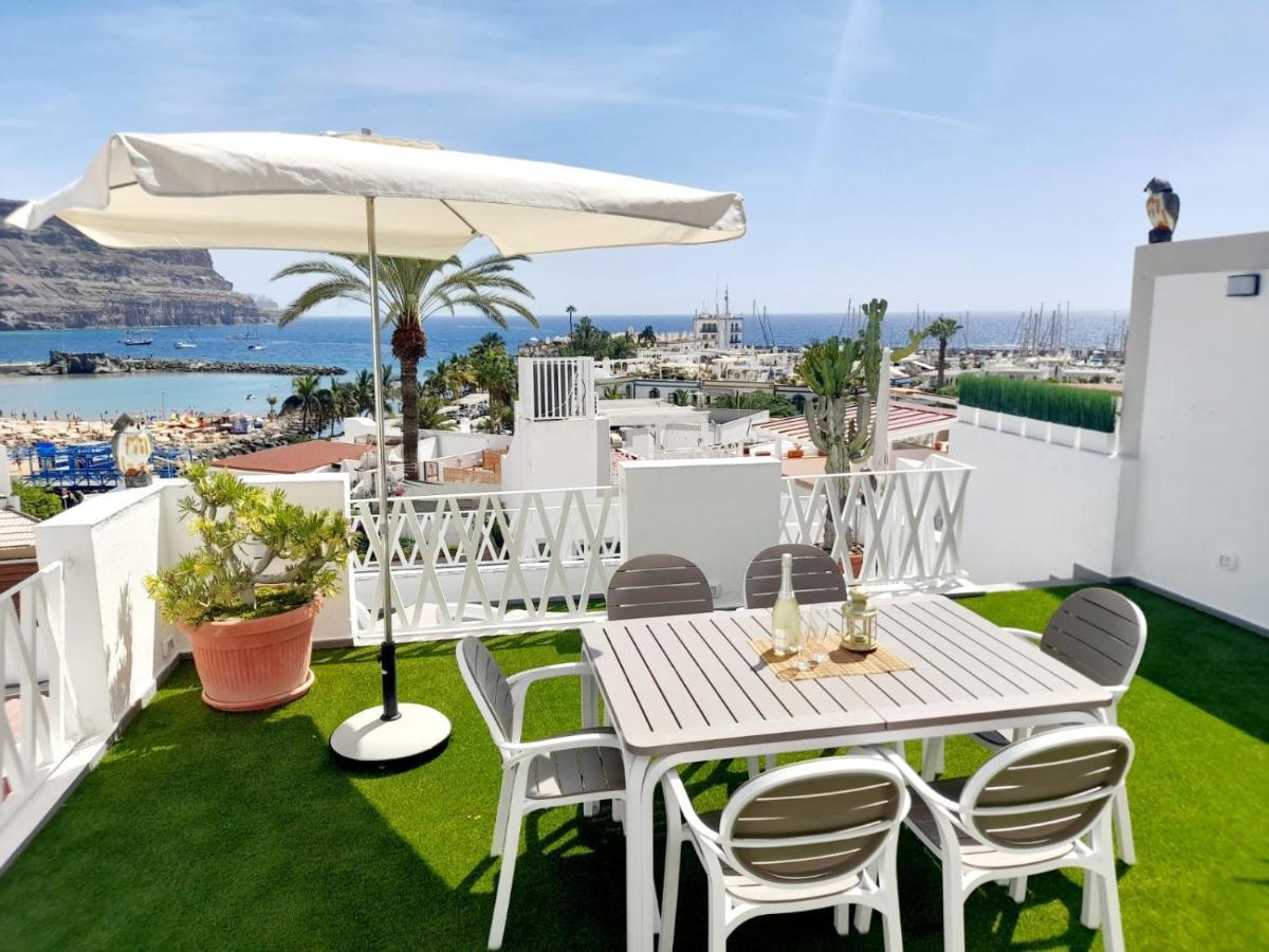 Malibu Mogan Casa Vintage - Amazing Sea/Harbour View Villa Puerto De Mogan Eksteriør billede
